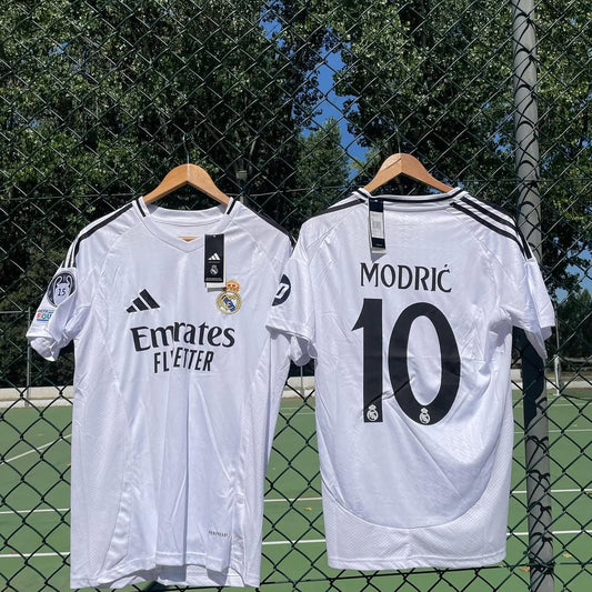 Real Madrid 2024-25 Principal Patch Champions/HP - Modrić 10 (Entrega Imediata)